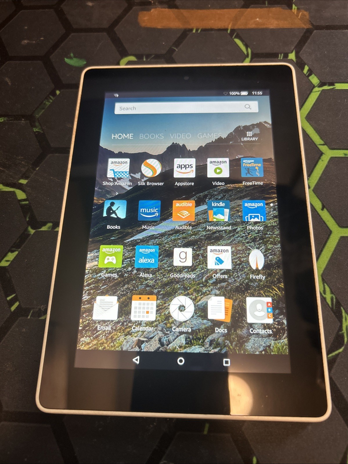 Amazon Fire 7 7th Gen 8GB Wi-Fi 7″ SR043KL Red Tested Reset Good!