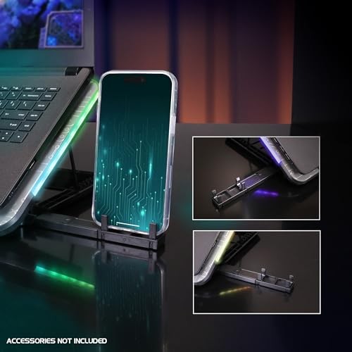 Gaming Voltaic 2 Laptop Cooling Stand – Laptop Cooling Pad with 6 Blue LED