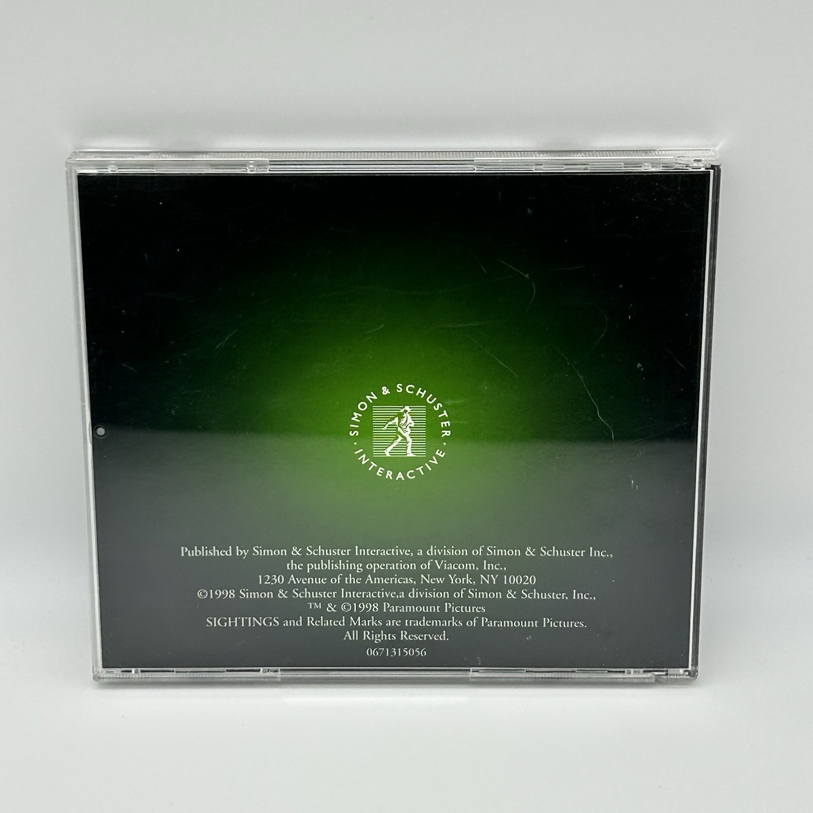 Sightings The UFO Encyclopedia (PC, CD-ROM, 1998, Paramount)