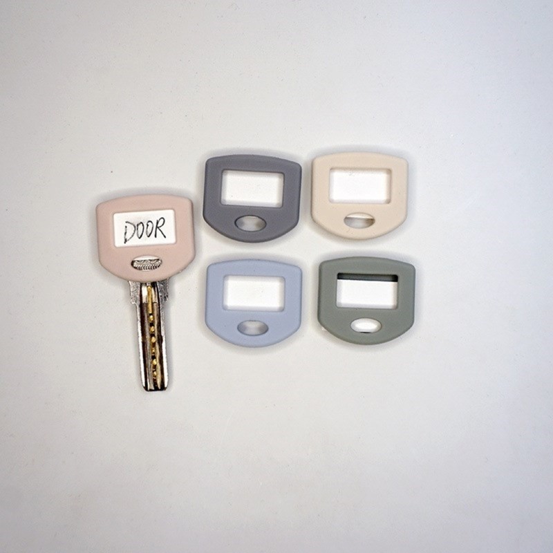 Random Color Key Rings Set Suitable for Quick Key Recognition and Organization