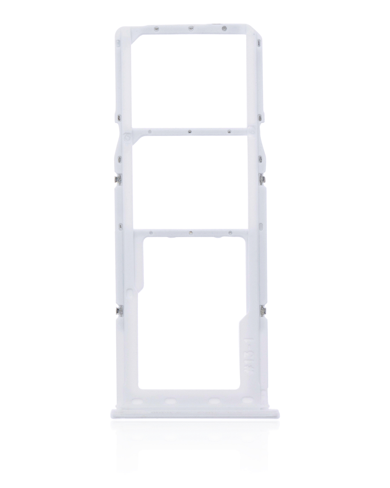 Dual Sim Card Tray Compatible For Samsung Galaxy A21S (A217 / 2020) (White)