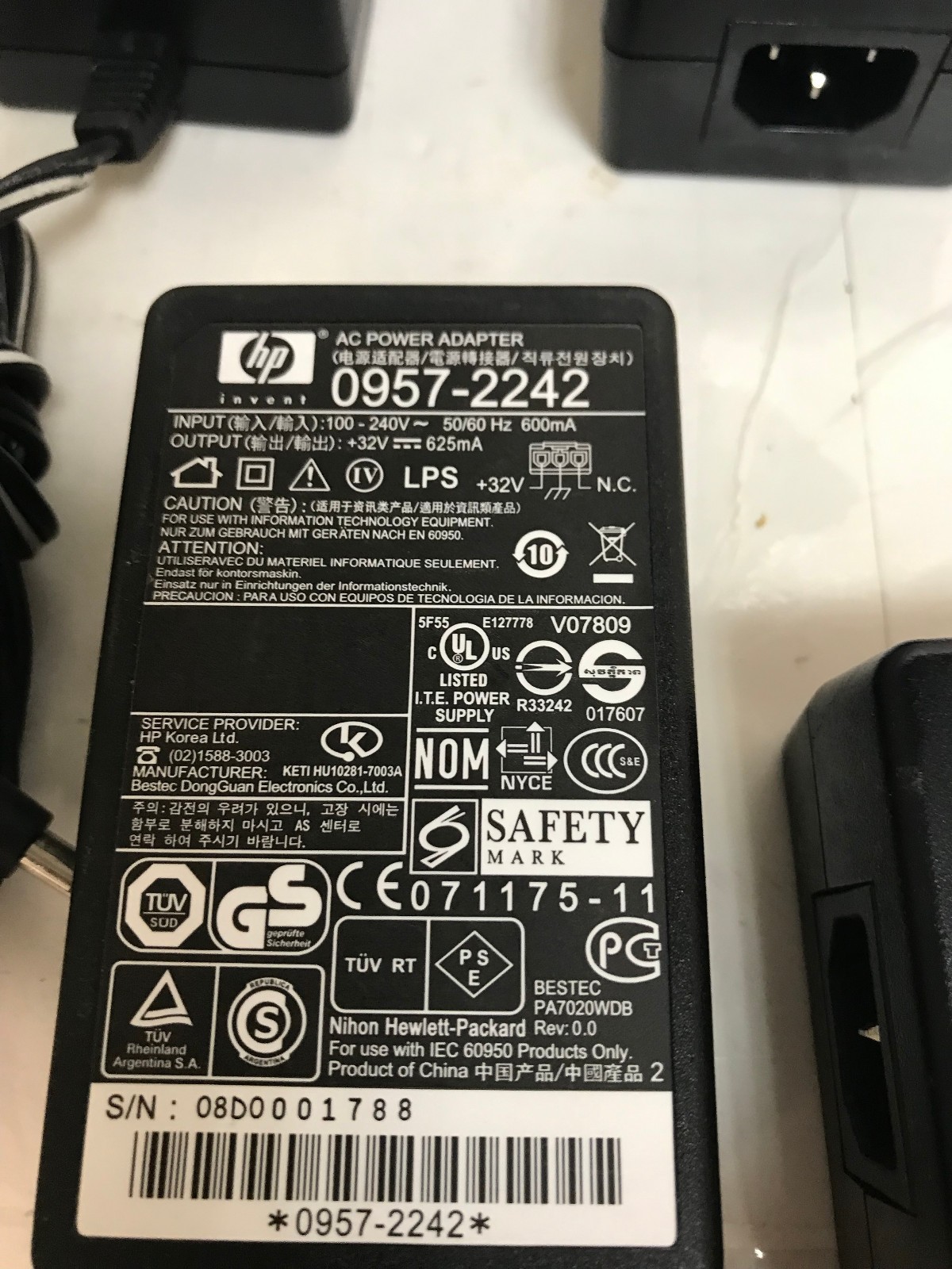 5 HP printer adapter as you see with images