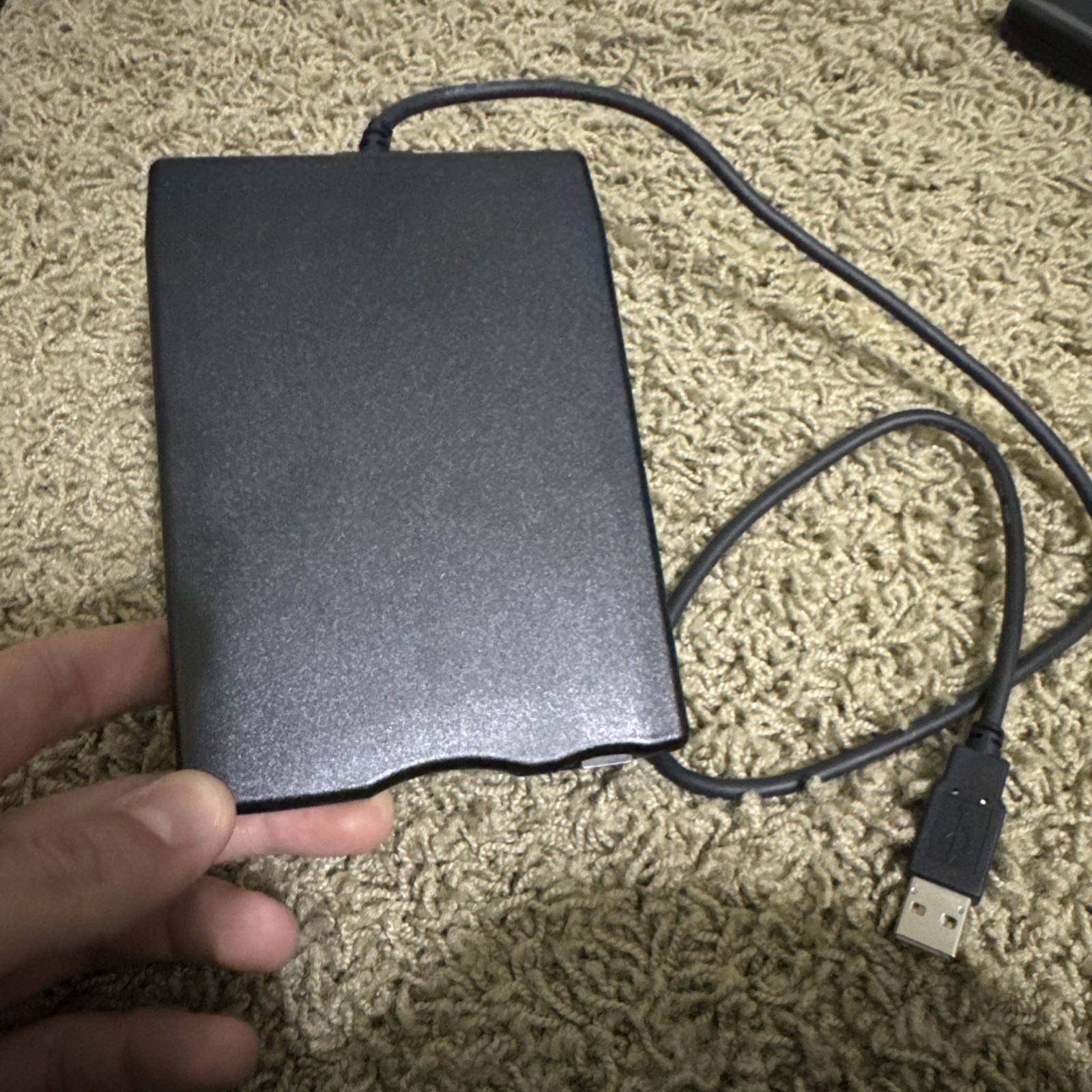 SmartDisk FDUSB-B2 D353FUE USB External Floppy Disk Drive 3.5″ Black (I4B*)