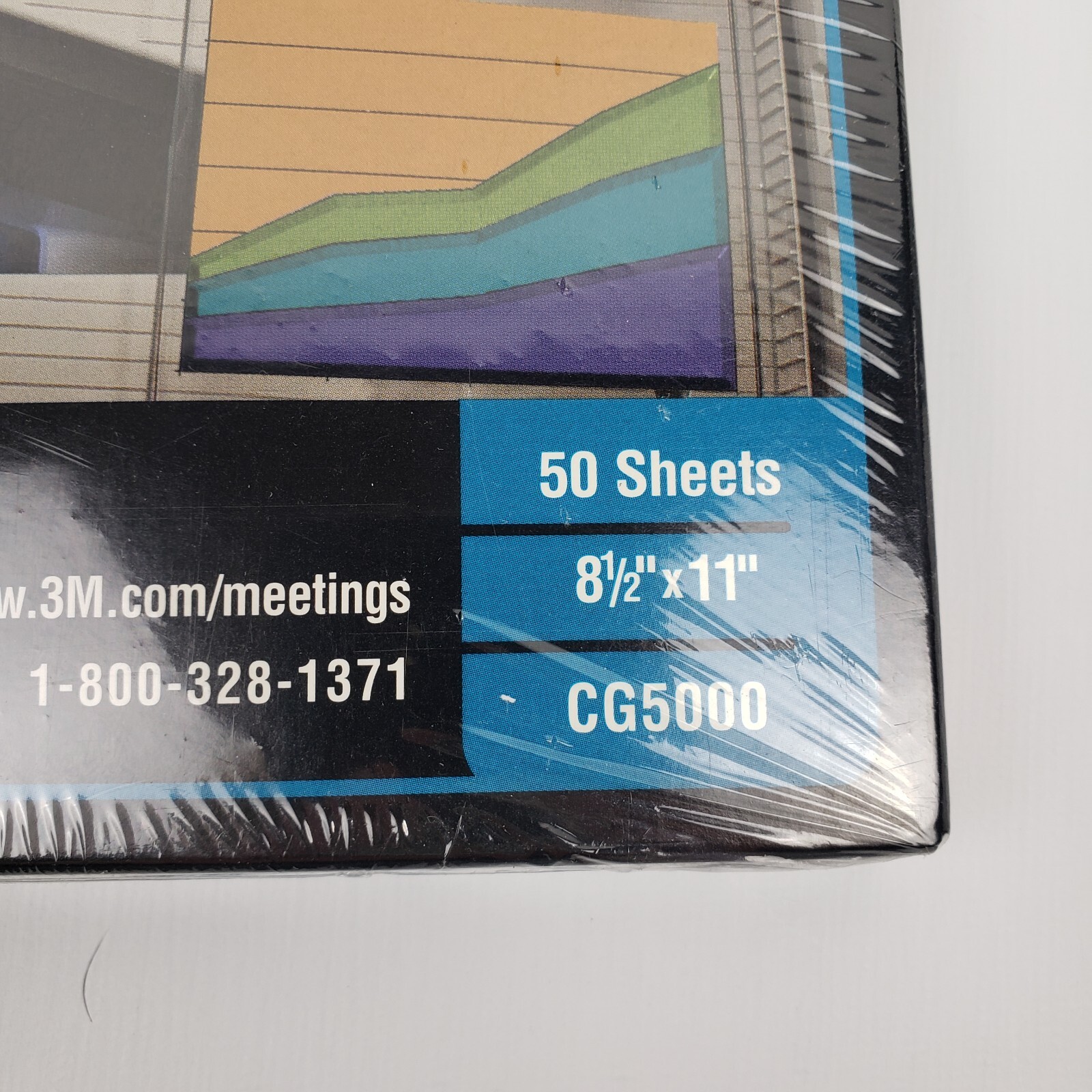 3M Transparency Film CG5000 for Laser Printers & Copiers 50 Sheets New Sealed