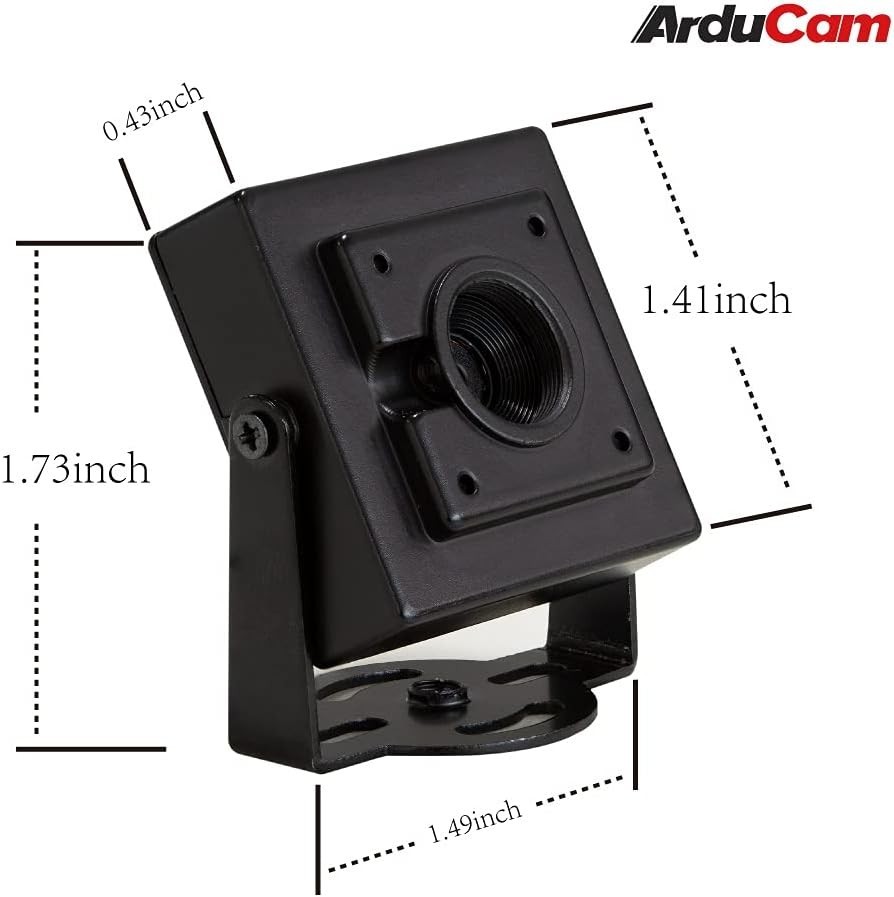4K 8MP IMX219 Autofocus USB Camera Module with Metal Case, 1080P Mini…
