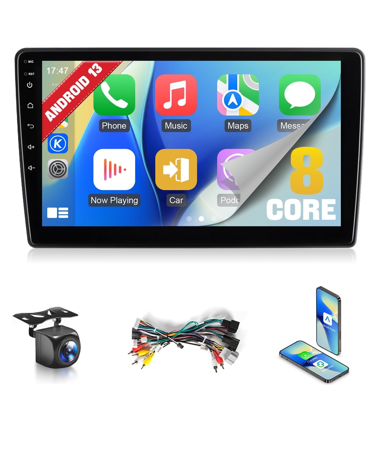VQU 8Core 4G+64G Stereo for Chevrolet Silverado 2007 to 2014 Suburban Radio C…