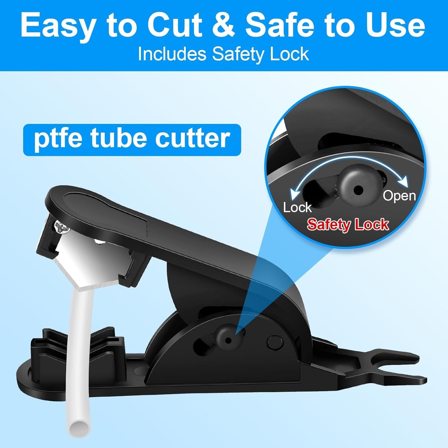 Durable 16.4ft PTFE Tubing for 1.75mm Filament – High Temp 260C Bowden Kit