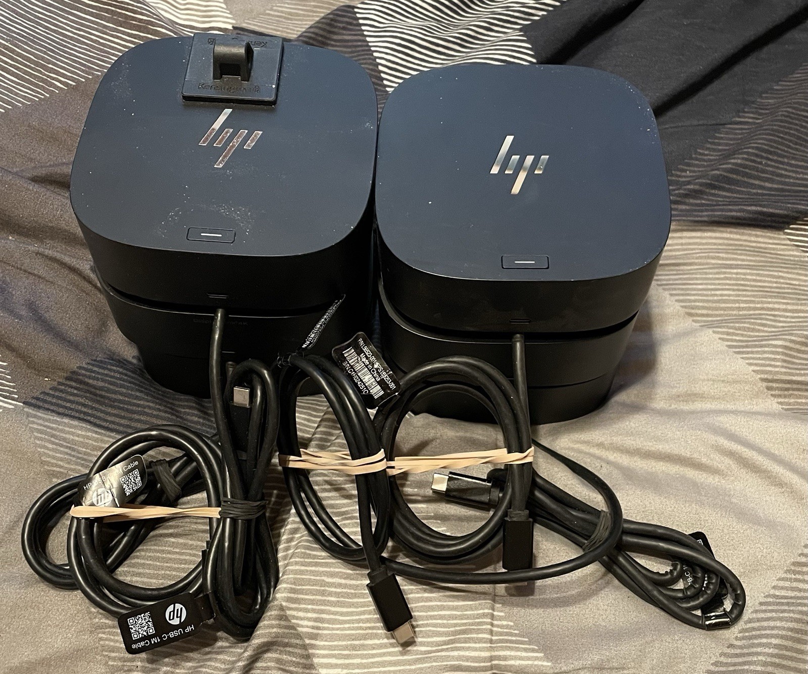 Lot Of (6) HP G5 USB-C Docking Station – Black (5TW10UT#ABA)