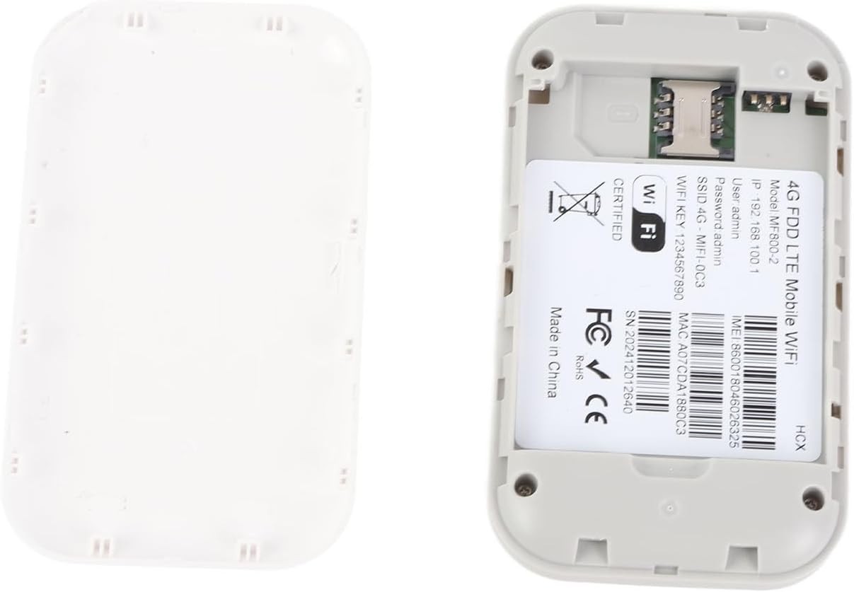 Lightweight Portable Internet Router with SIM Compatibility for Home/Travel