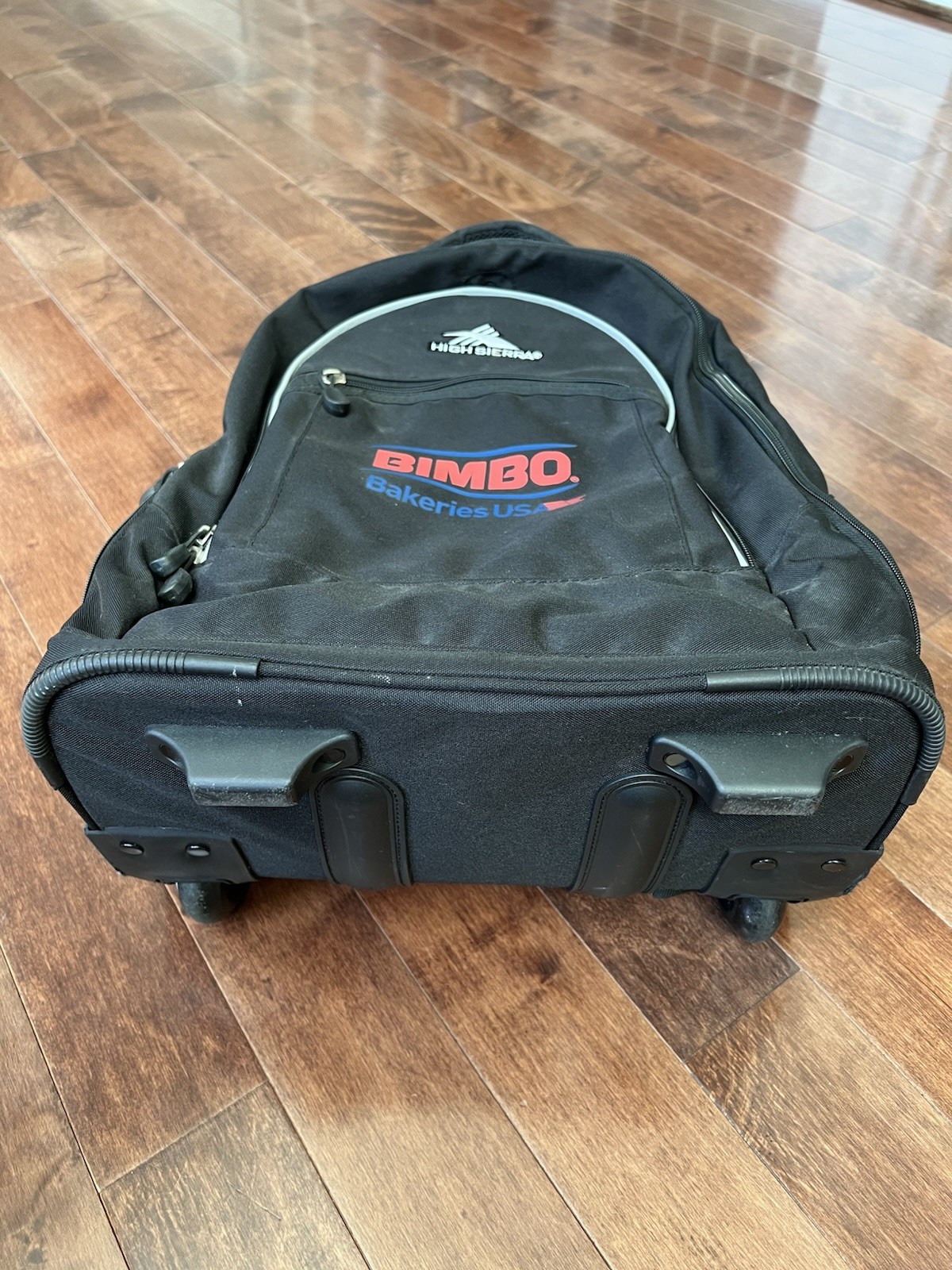 High Sierra Rolling Backpack with Laptop Sleeve, One Size