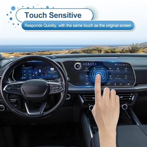 (2Pack) 2025 2026 Suburban Screen Protector for Chevy Suburban 17.7In &11In