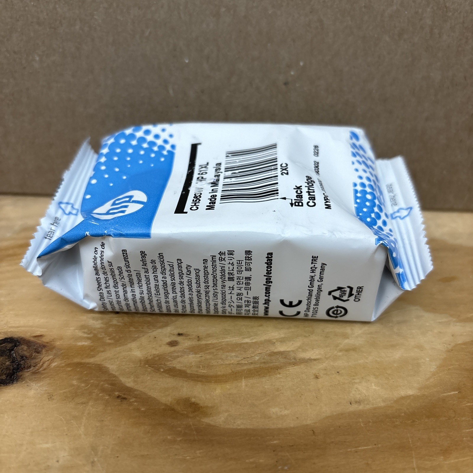 Genuine New HP 61XL CH563WN Black High Yield Ink Cartridge Exp 2021