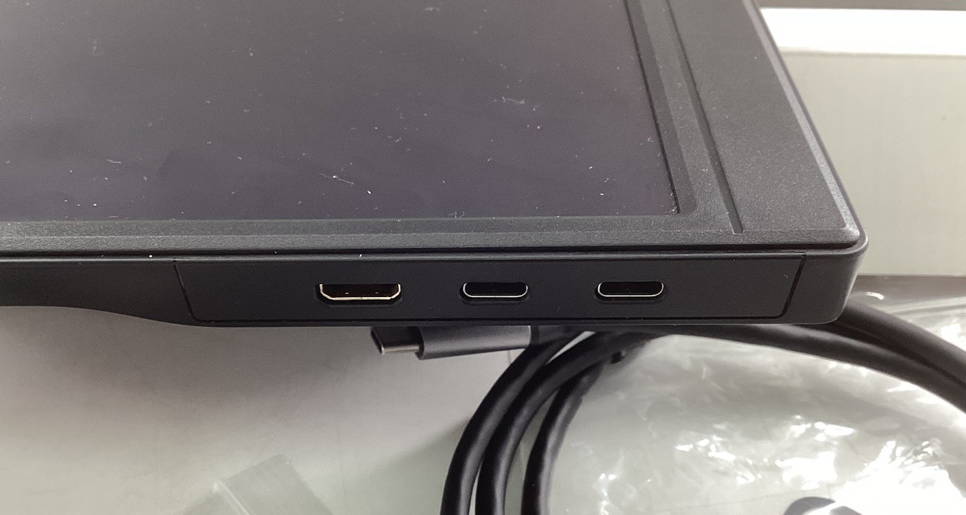 KQC Portable 15.6 Inch Monitor Ultra Slim