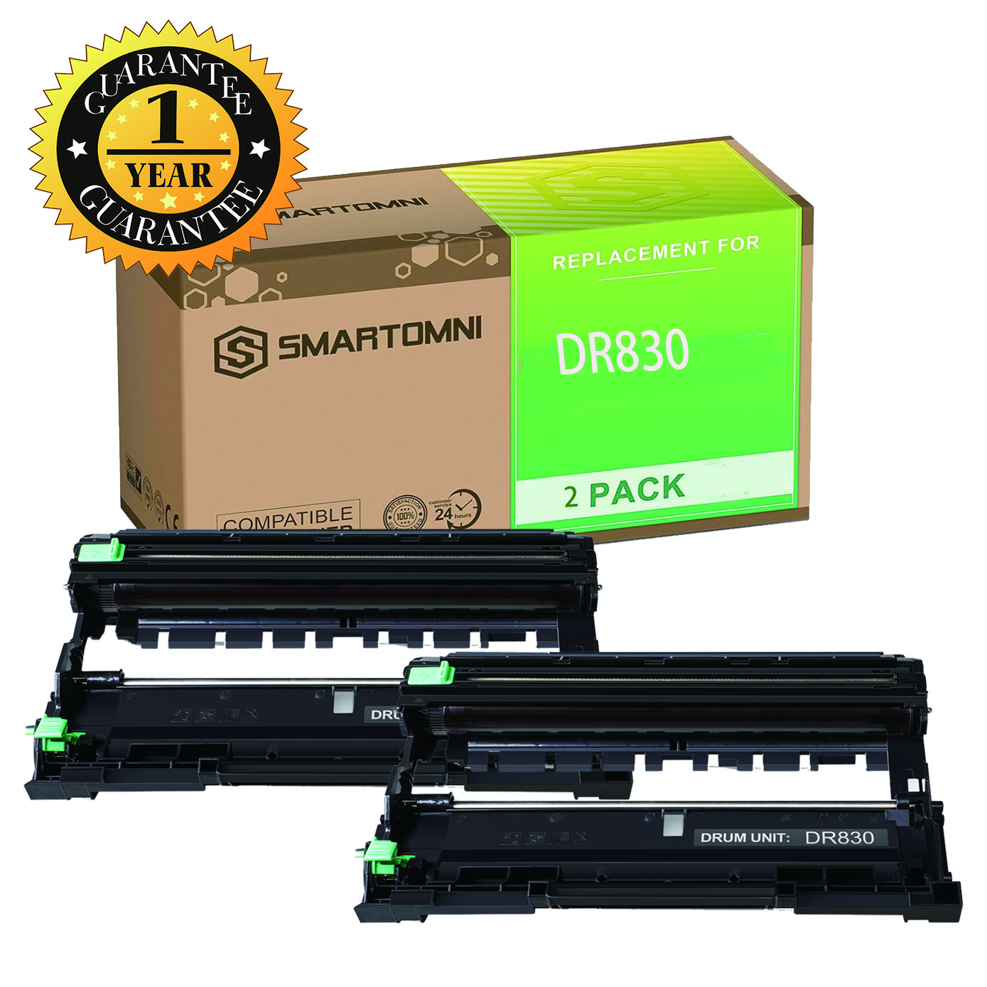 TN830 XL H-Yield Toner Cartridge for Brother HL-L2405W MFC-L2760DW L2820DW LOT