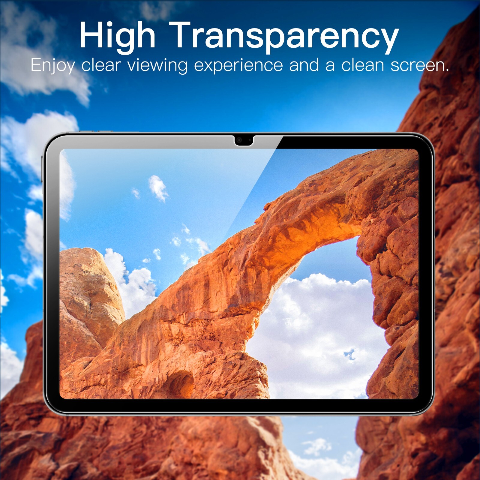 JETech One Touch Install Screen Protector for iPad 10 (10.9-Inch, 2022 Model)