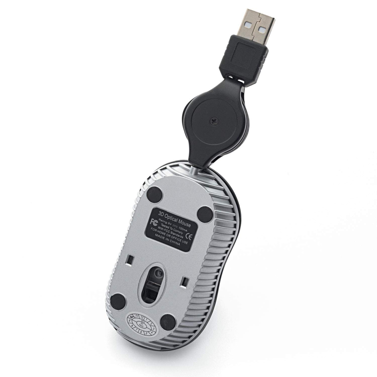 Verbatim Wired Optical Computer Mini USB-A Mouse – Plug & Play Mini, BLUE