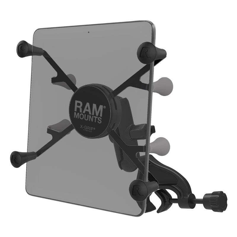 RAM-B-121-UN8U RAM X-Grip Mount with Yoke Clamp Base for 7″-…