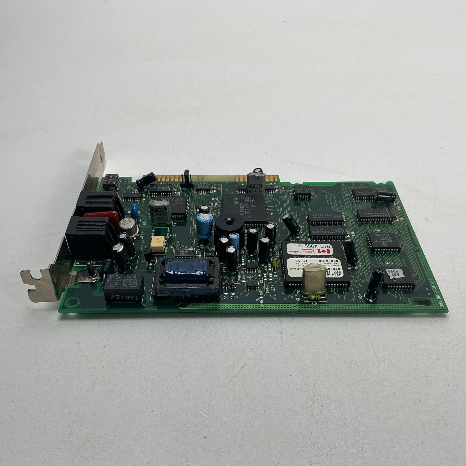 Rockwell 56K ISA Modem Card MB14450SR Communications Canada Vintage Retro PC