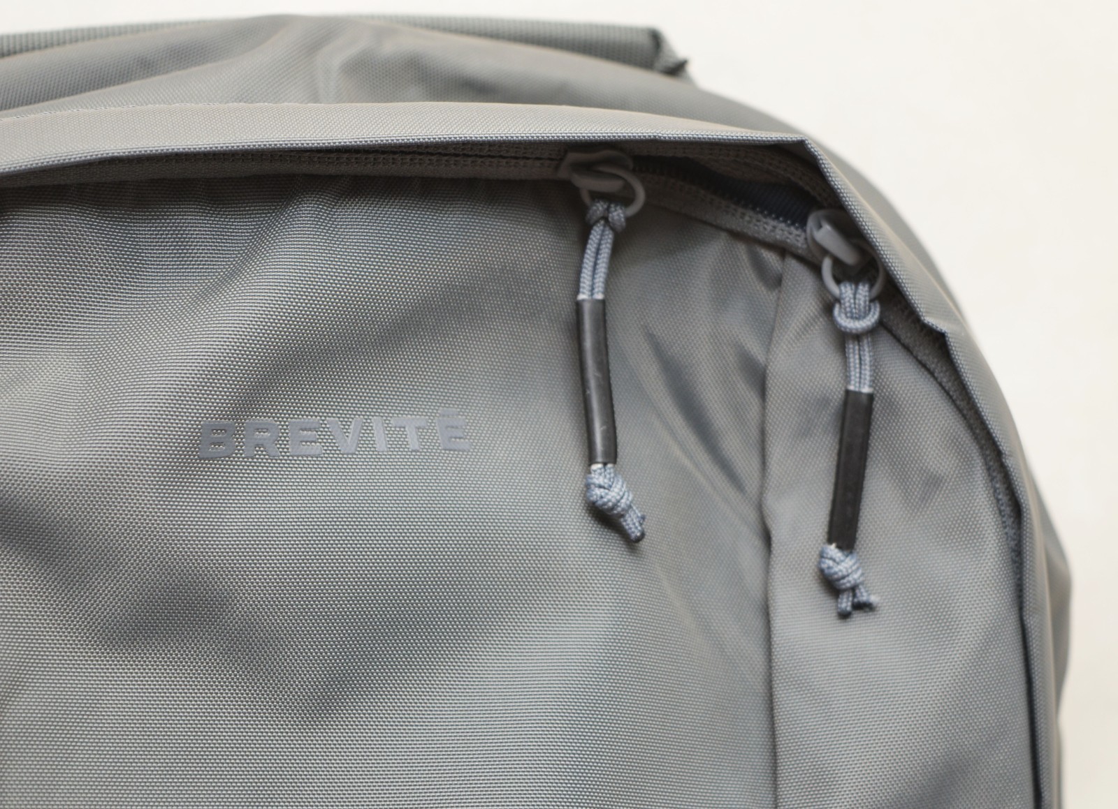 Brevite Daytripper Minimalist Travel Backpack – Poppy Seed Gray – New With Tags