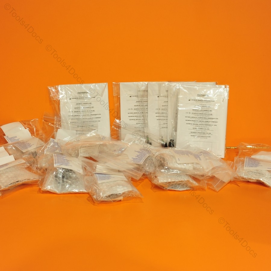 Set of TWO Olympus MH-553 Soaking Caps & One MAJ-1444 Air/Water Valve