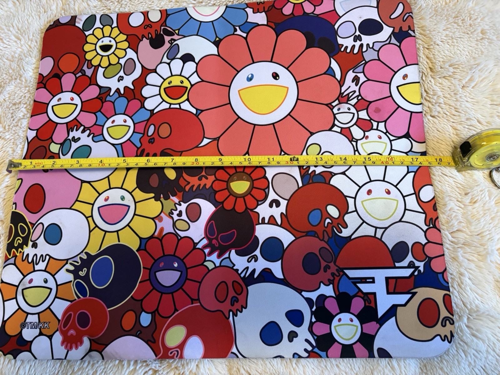 Takashi Murakami Multicolor Patterned Non-Slip Large Mouse Pad