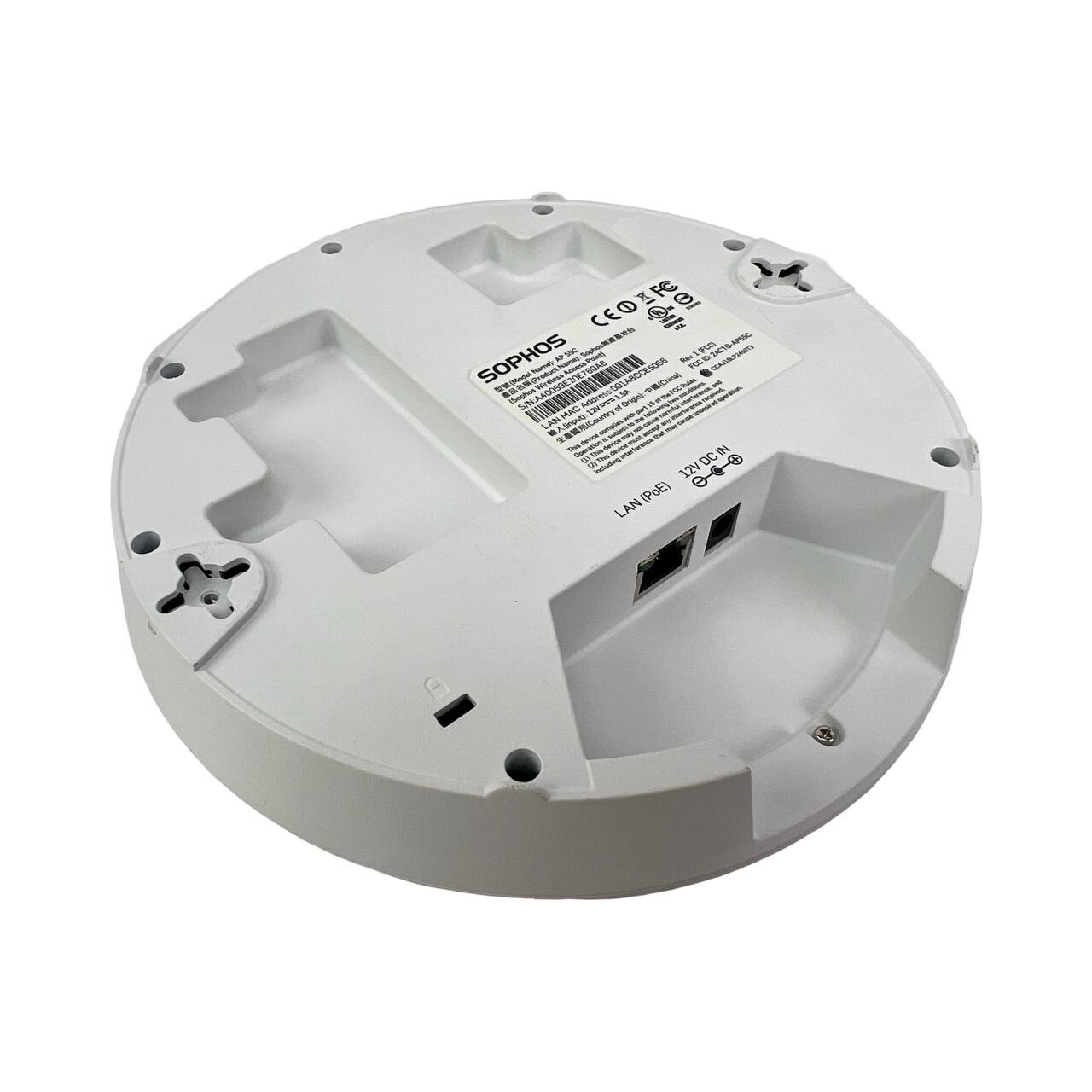 SOPHOS AP 55C Wireless AP Sophos AP 55C 802.11ac Dual Band/Radio AP UK #18A