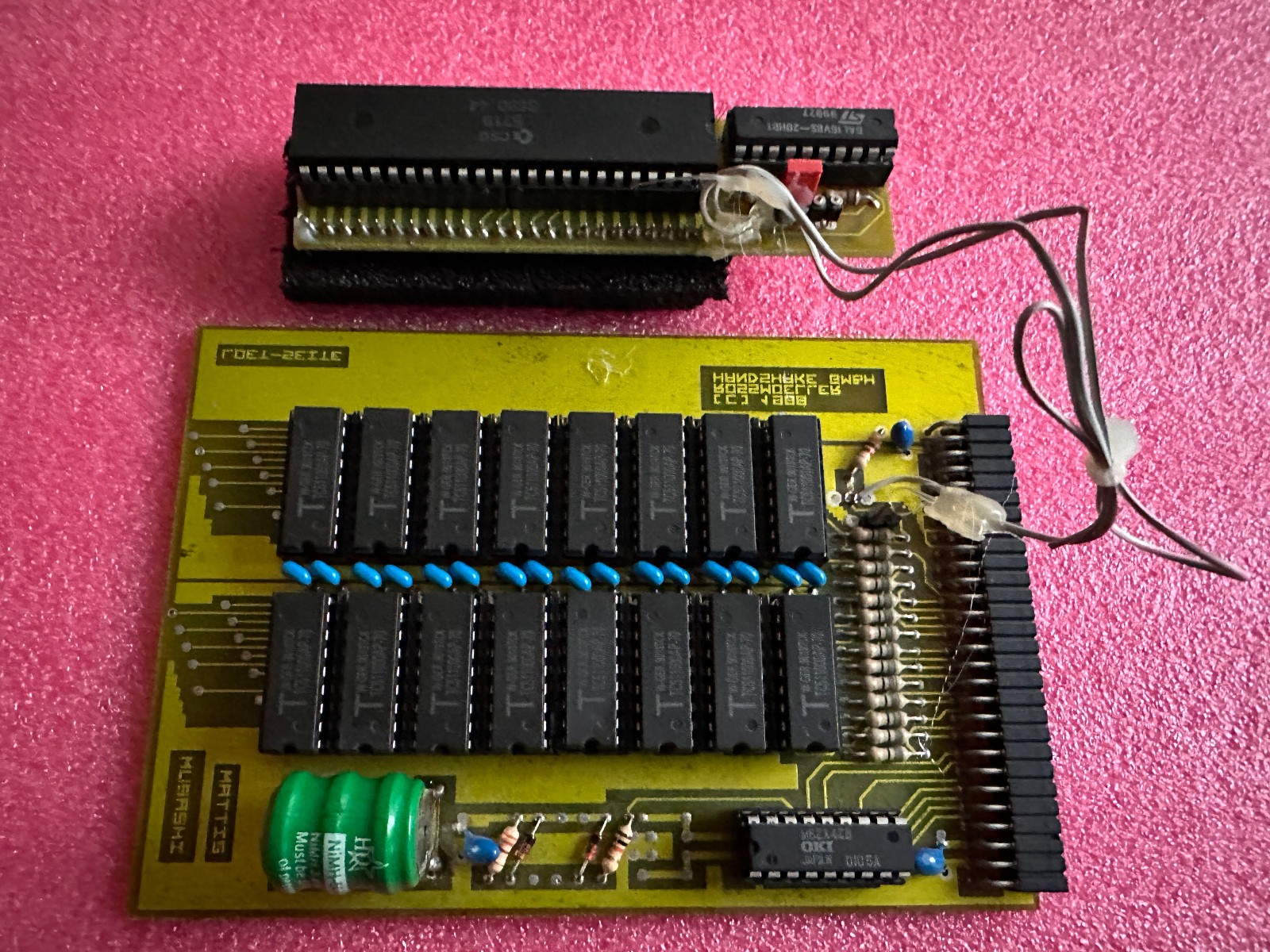 Rossmöller Memory Expansion + GARY Module 1.5 MB For AMIGA 500/A500+, Works