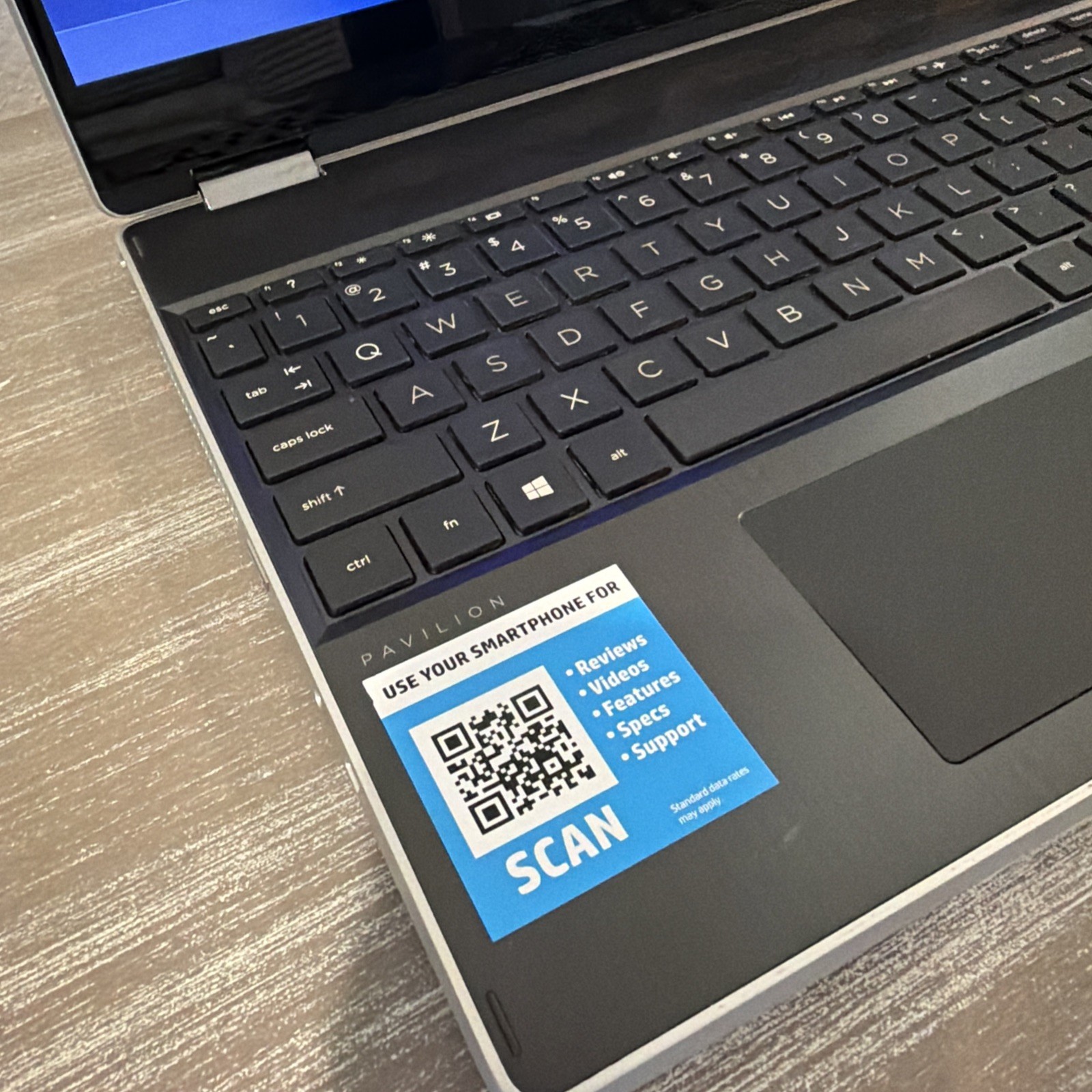 HP Pavilion x360 15’ Touch Screen Intel Core i3 10110U 8GB RAM 256GB Win 11