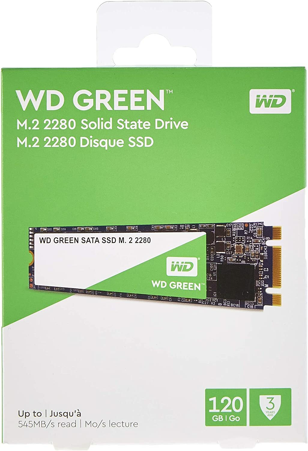 Western Digital Green SSD 120GB/240GB/480GB SATA M.2 2280 Solid State Drive-UK