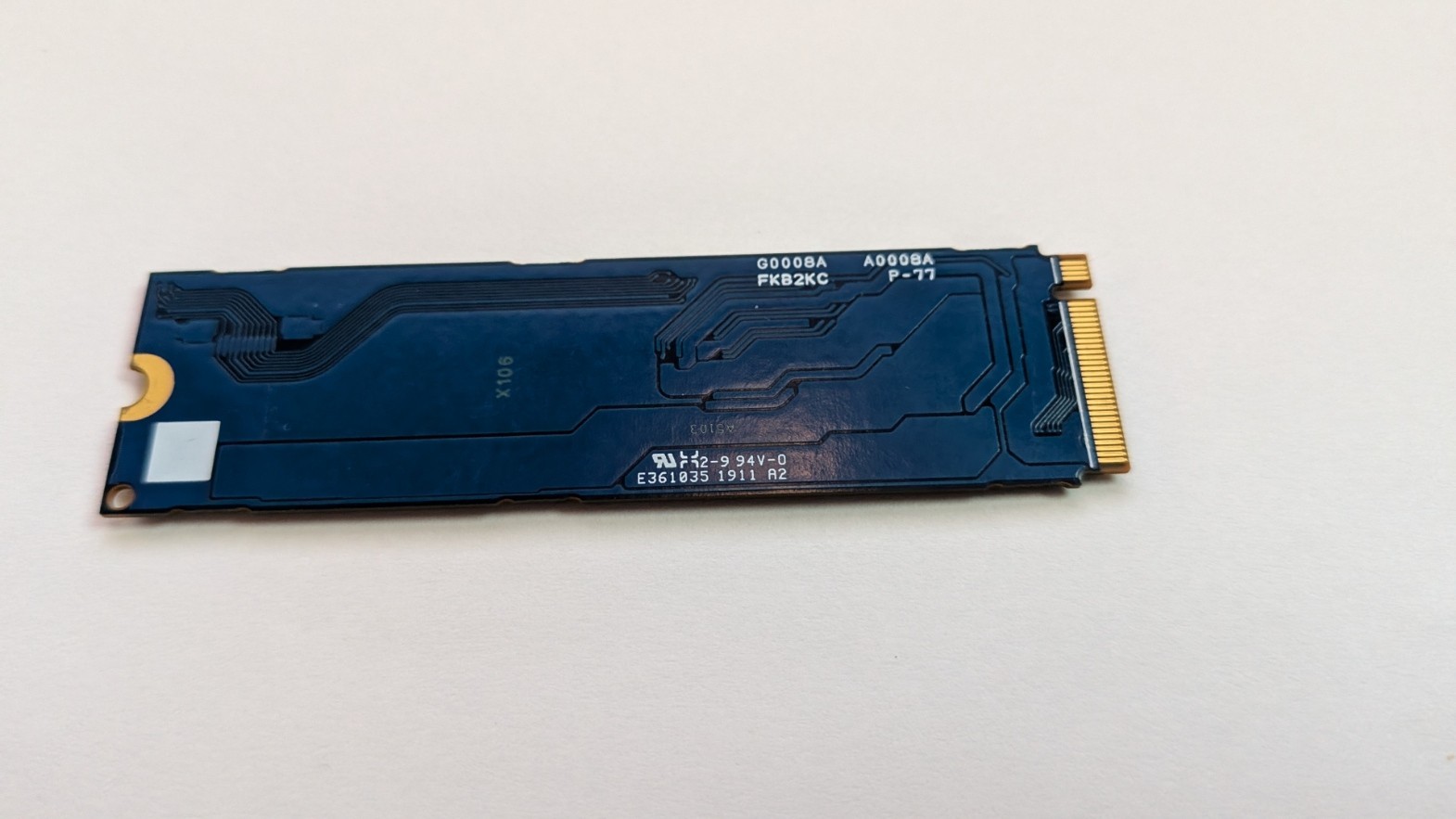 Toshiba KXG60ZNV256G XG6 256GB NVMe PCI 2280 M.2 SSD Solid State Drive