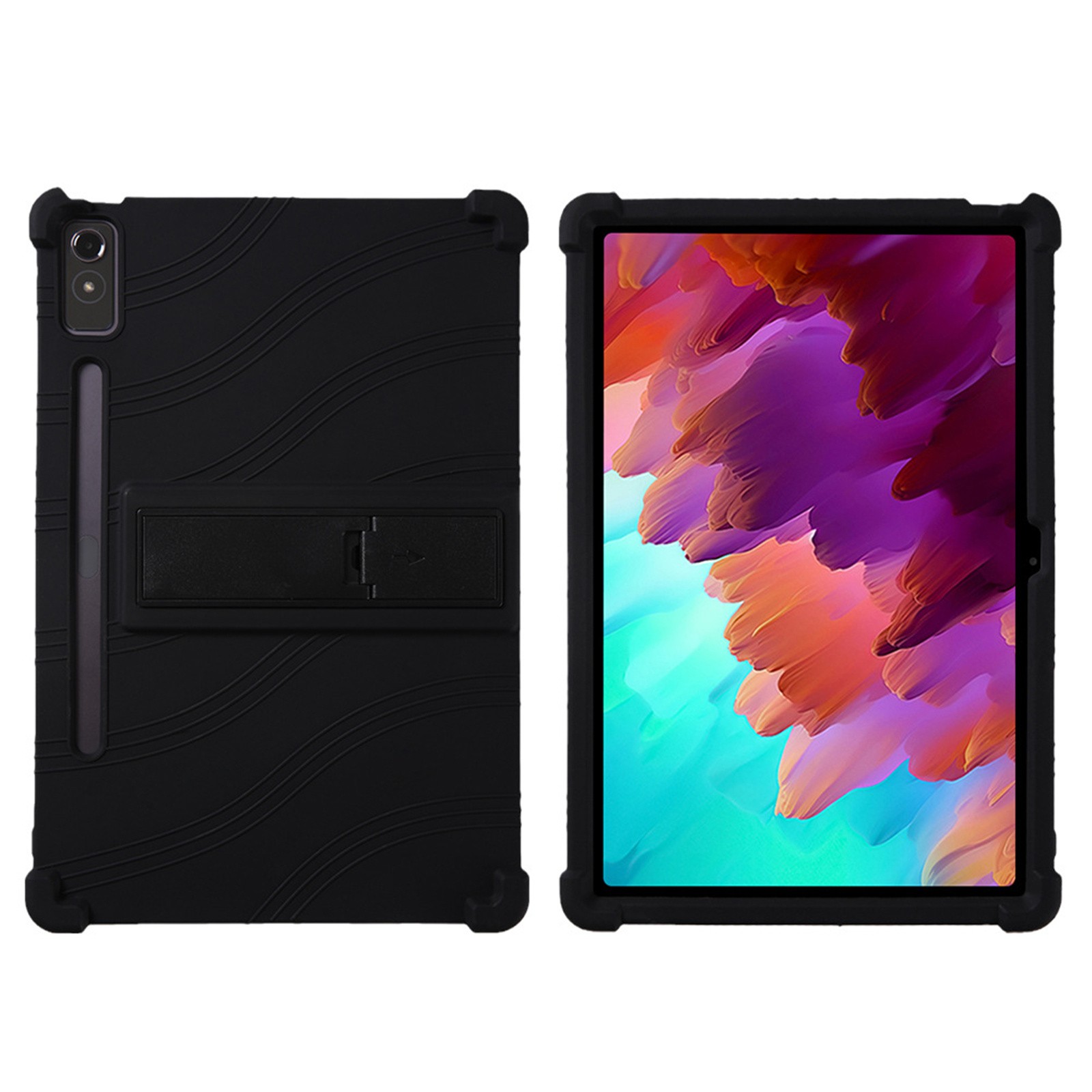 Case For Lenovo Tab P12/Lenovo XiaoXin Pad Pro 12.7in 2023 Silicone Stand Cover