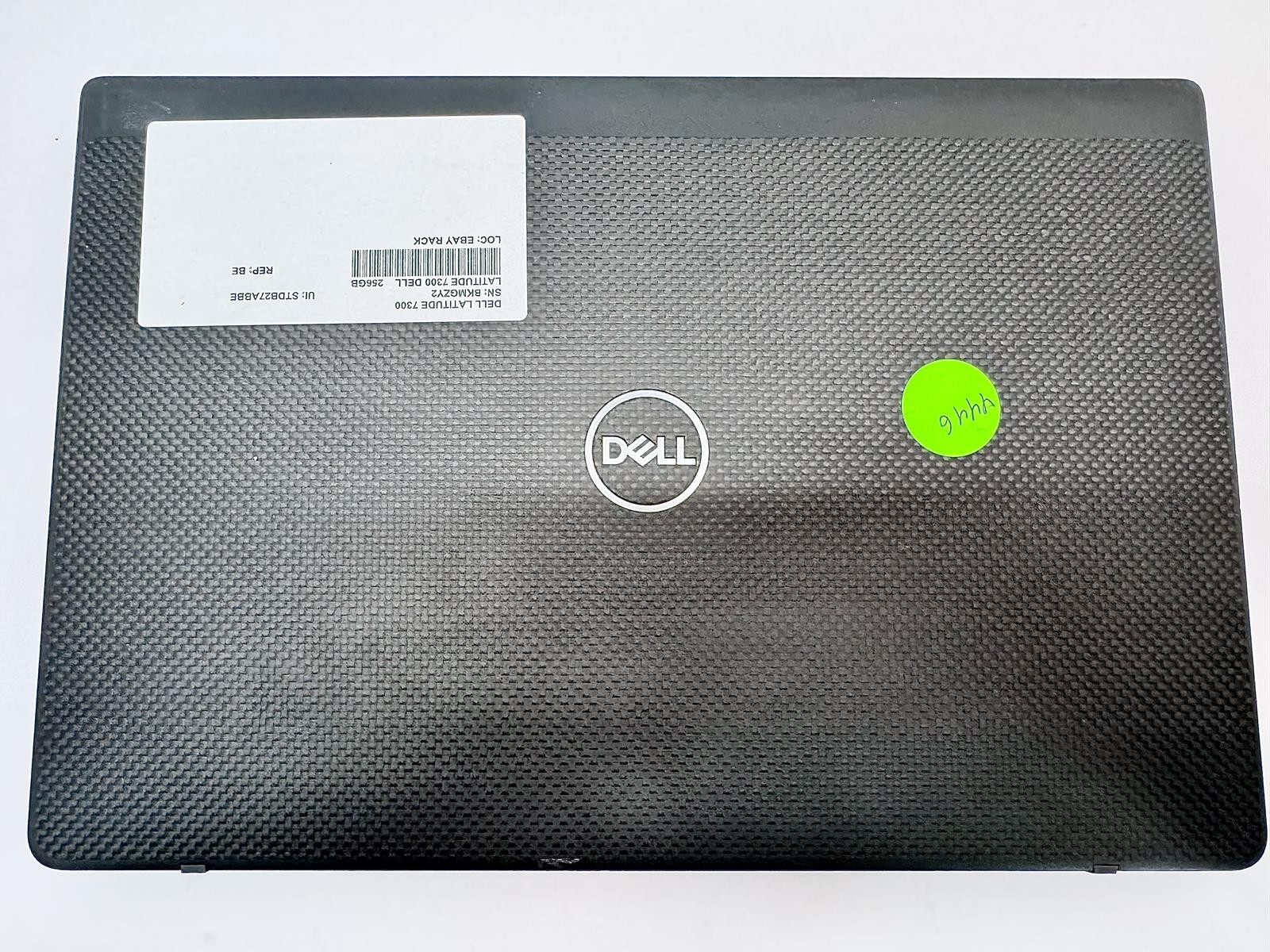 Dell Latitude 7300, Intel Core i7-8665U CPU @ 1.90GHz, 16GB, 256GB NVMe. 4446