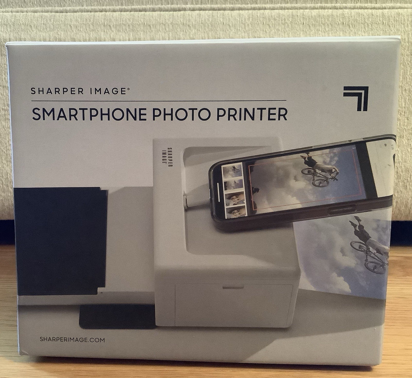Sharper Image Smartphone 4×6 Photo Printer New In Box 207579-01