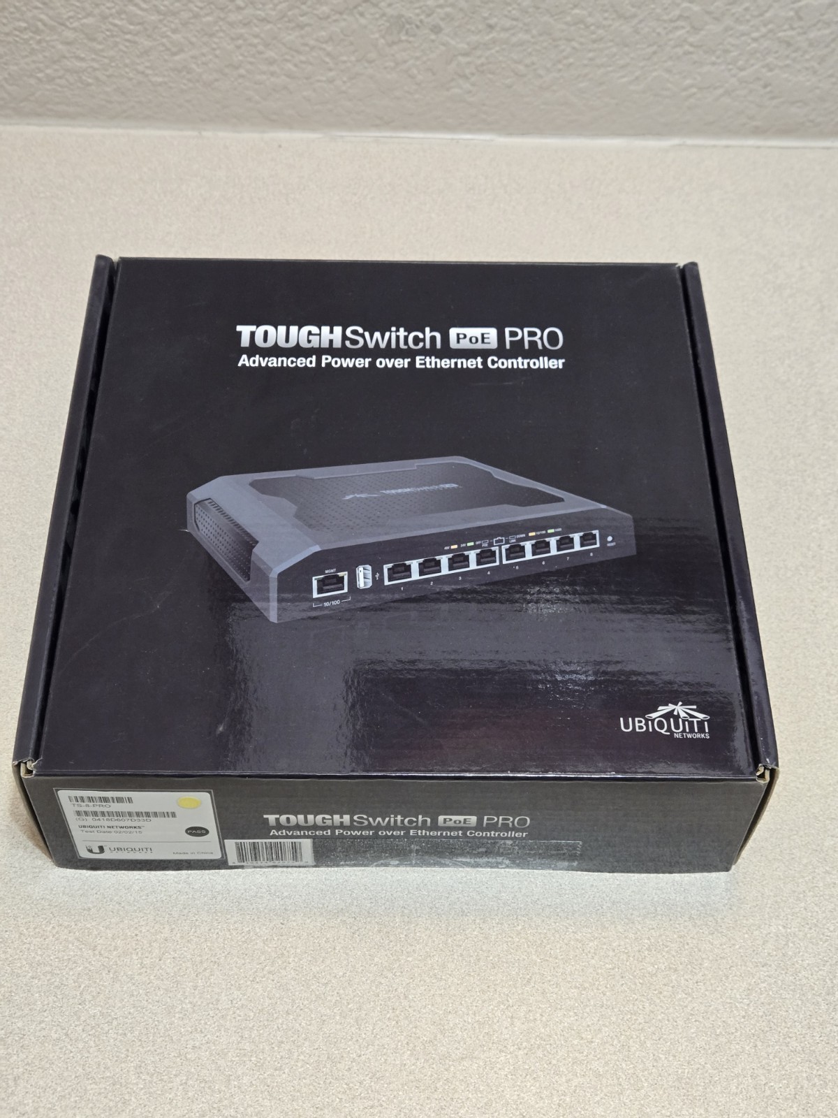 Ubiquiti Networks Tough Switch TS-8-PRO 8-Port PoE Managed Tough Switch