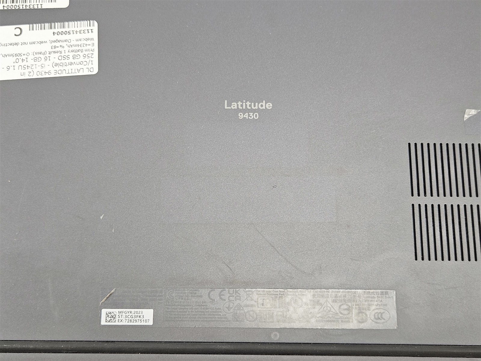 Dell Latitude 14″ 9430 2-in-1 Intel Core i5-1245U 16GB 256GB SSD QHD+