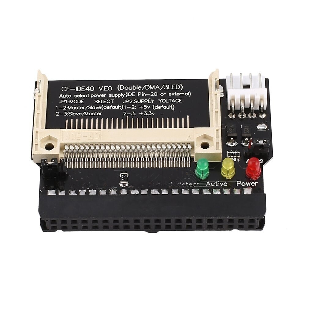20X Compact Flash CF to 3.5 Female 40 Pin IDE Bootable Adapter Converter Cards