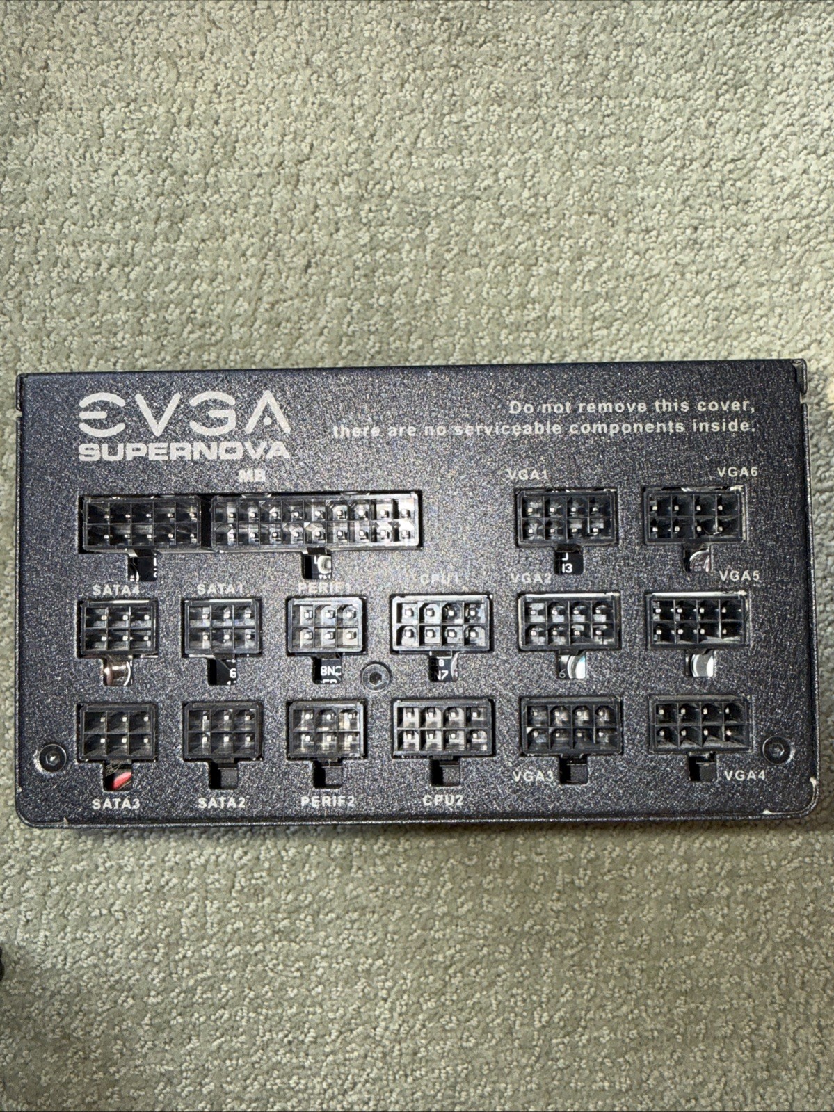 EVGA SuperNOVA 1200-P2 80+ Platinum 1200W Power Supply PSU 220-P2-1200