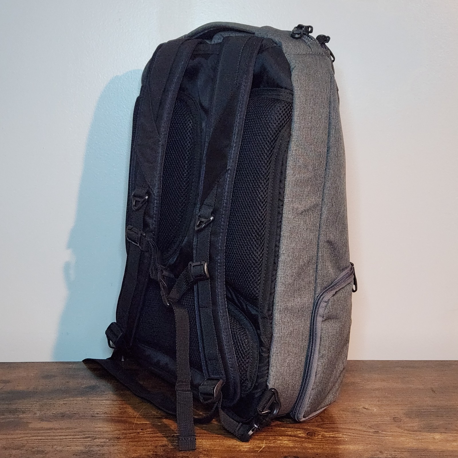 eBags EB2146-16 TLS Travel Professional Slim Laptop Backpack Gray/Orange