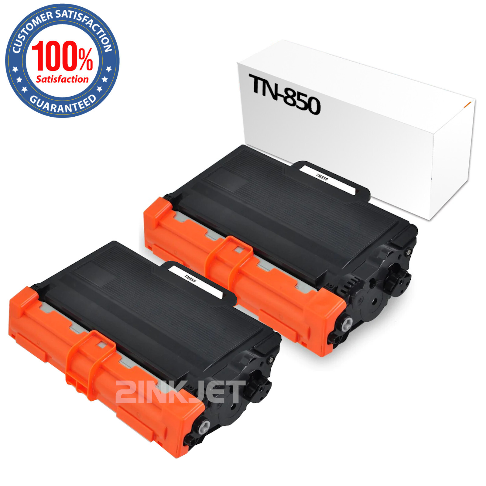 2PK TN850 Toner Cartridges for Brother TN820 DCP-L6600DW HL-L6200DW MFC-L5800DW