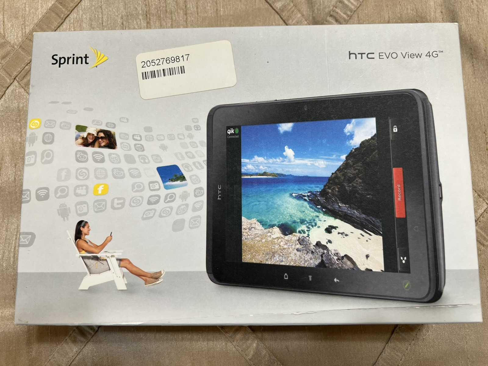 HTC Flyer P512 32GB, Wi-Fi, 7in – Black with stylus pen