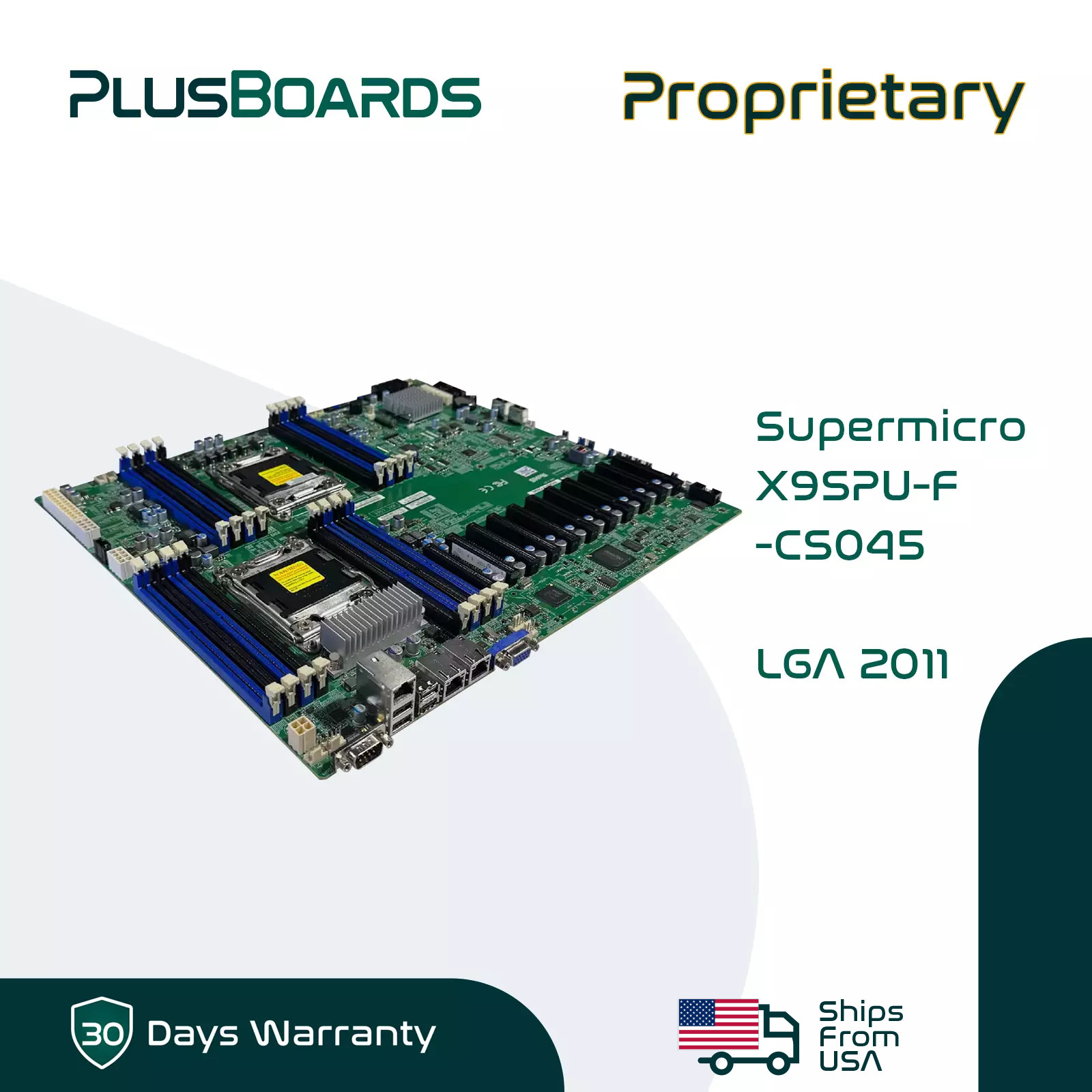 Supermicro X9DRX+-F-CS045 LGA 2011 Proprietary Server Motherboard E5-2600V2