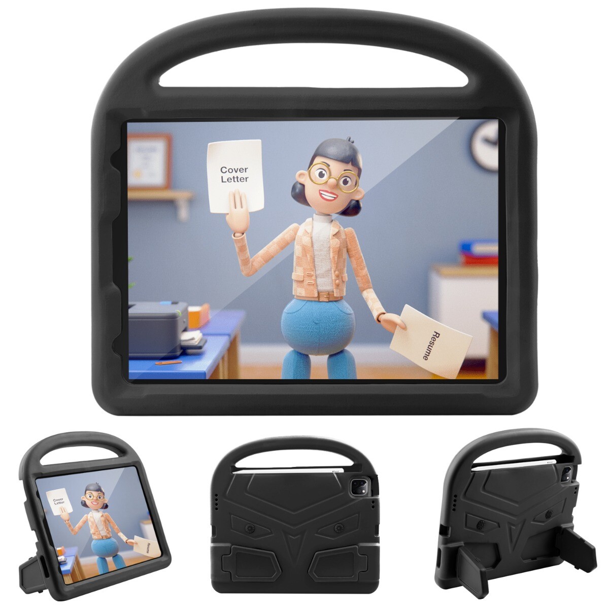 Kids EVA Foam Shockproof Case Cover For iPad 9th 8th 7th 6th 5th Generation Case