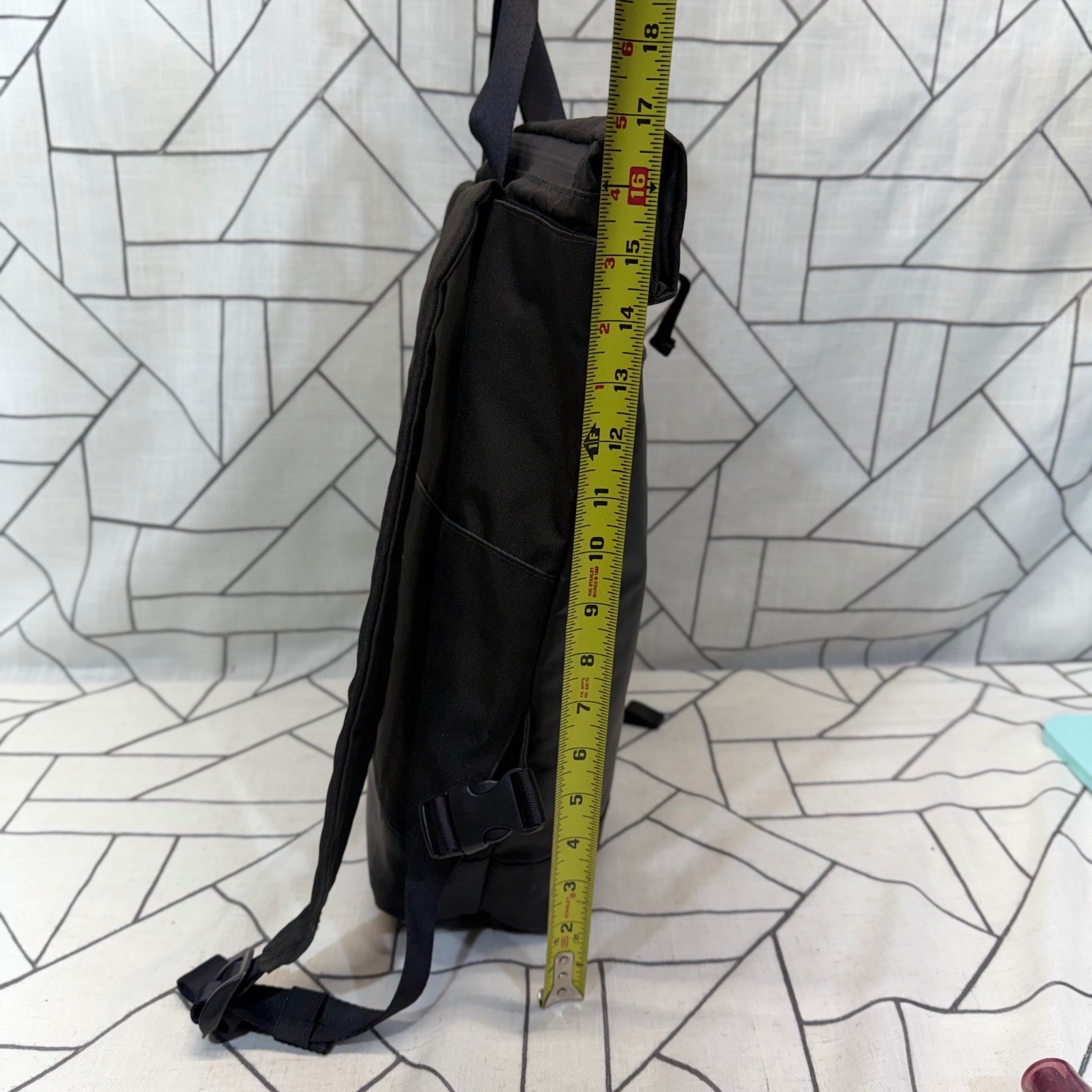 Asus ProArt Backpack One Size Black Roll Top Laptop Bag Tech Daypack