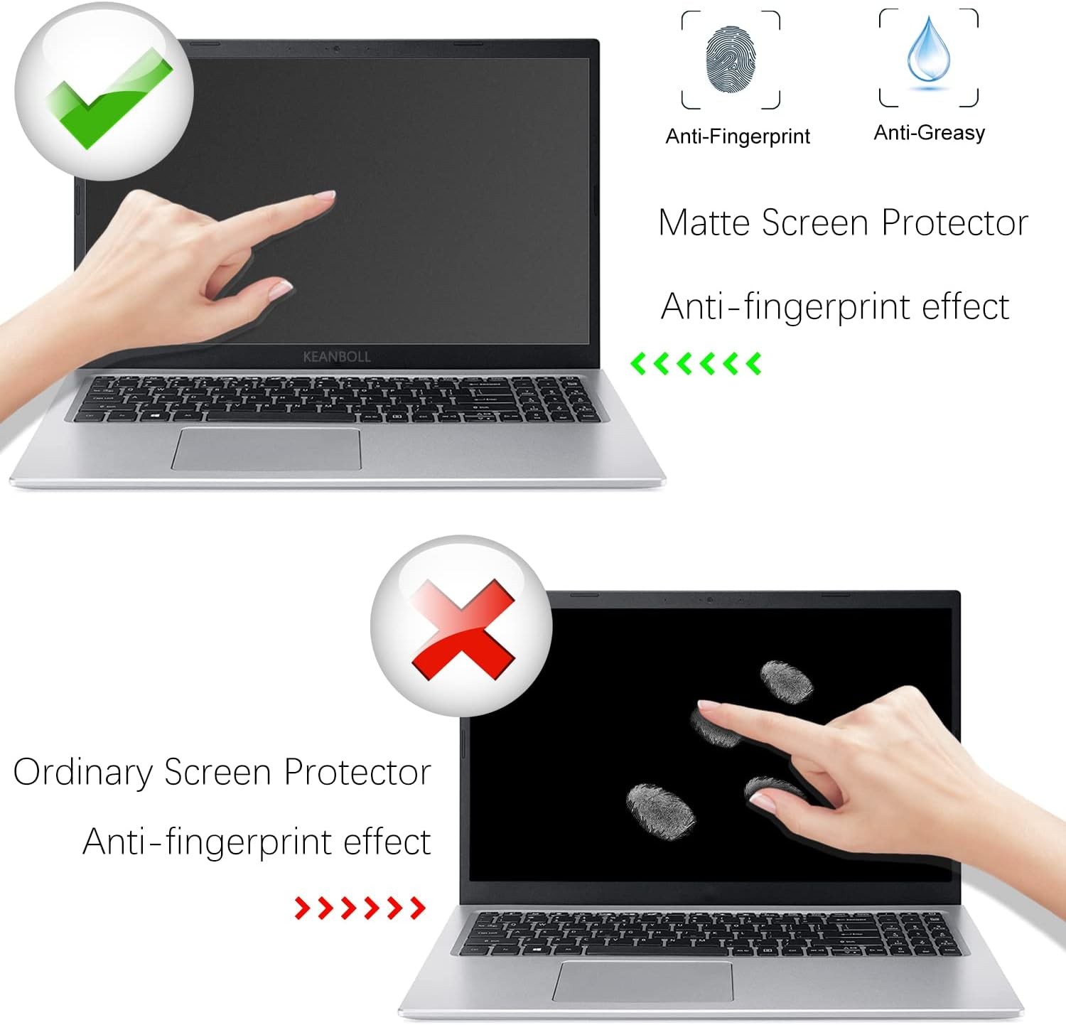 Screen Protector for Lenovo Slim 7i Aura Edition 15.3″ Laptop, Anti Glare Matte