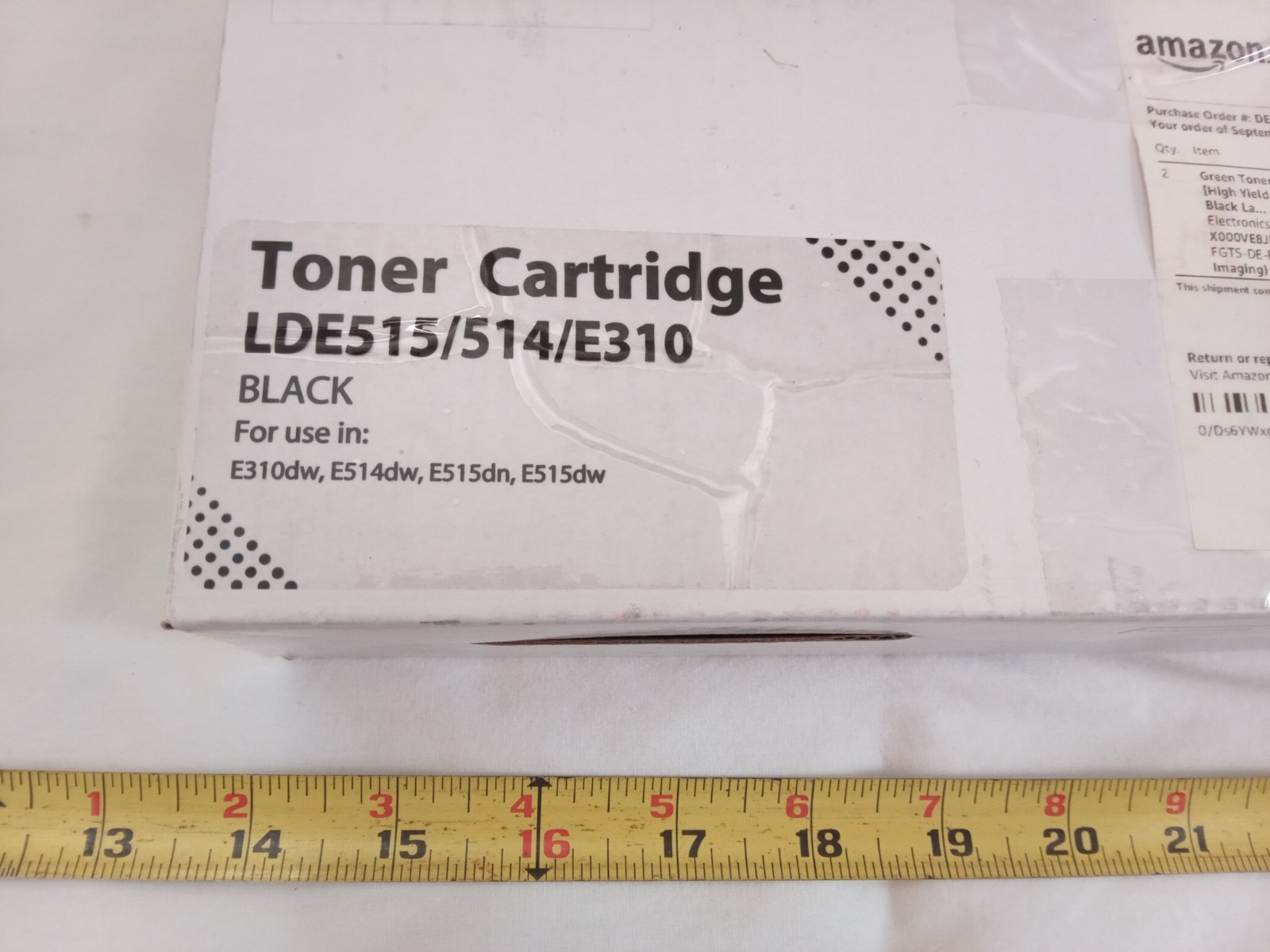 EPS Toner Cartridge For Dell E310dw/ E514dw/ E515dw/ E515dn – 2600 Pages Yield.