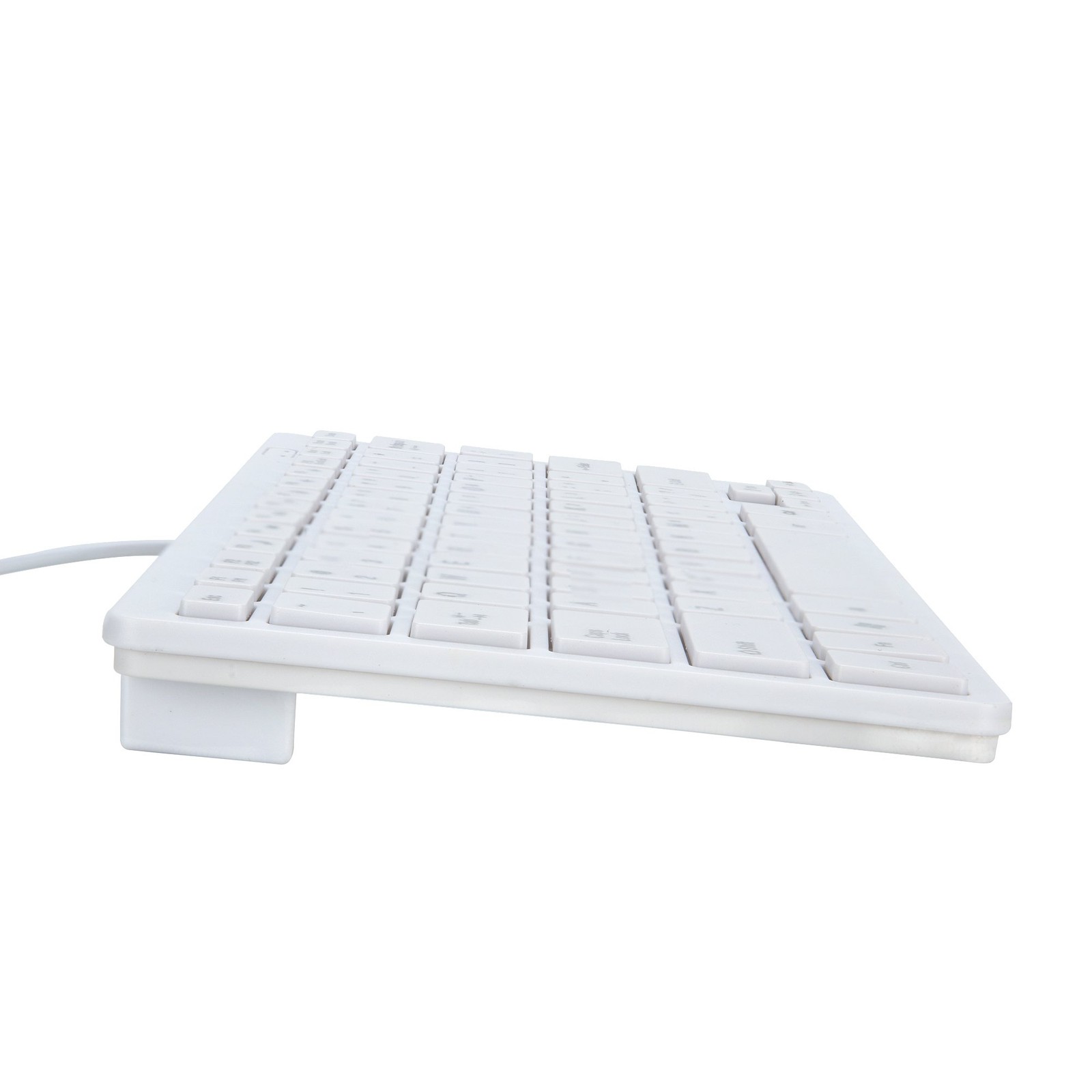 I Focus MCSaite Mini 78 Keys Wired Keyboard – with Cover White