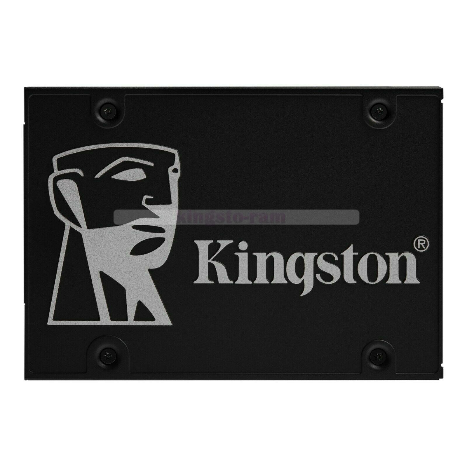 Kingston 2.5 in SSD KC600 256 GB 512GB 1TB 2TB Solid State Drive SKC600MS lot US