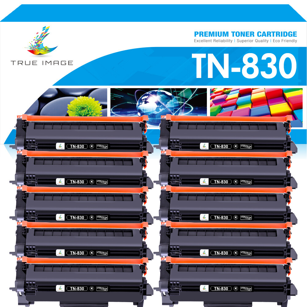 TN830 TN830XL Toner Cartridge for Brother HL-L2460DW HL-L2405W MFC-L2820DW LOT