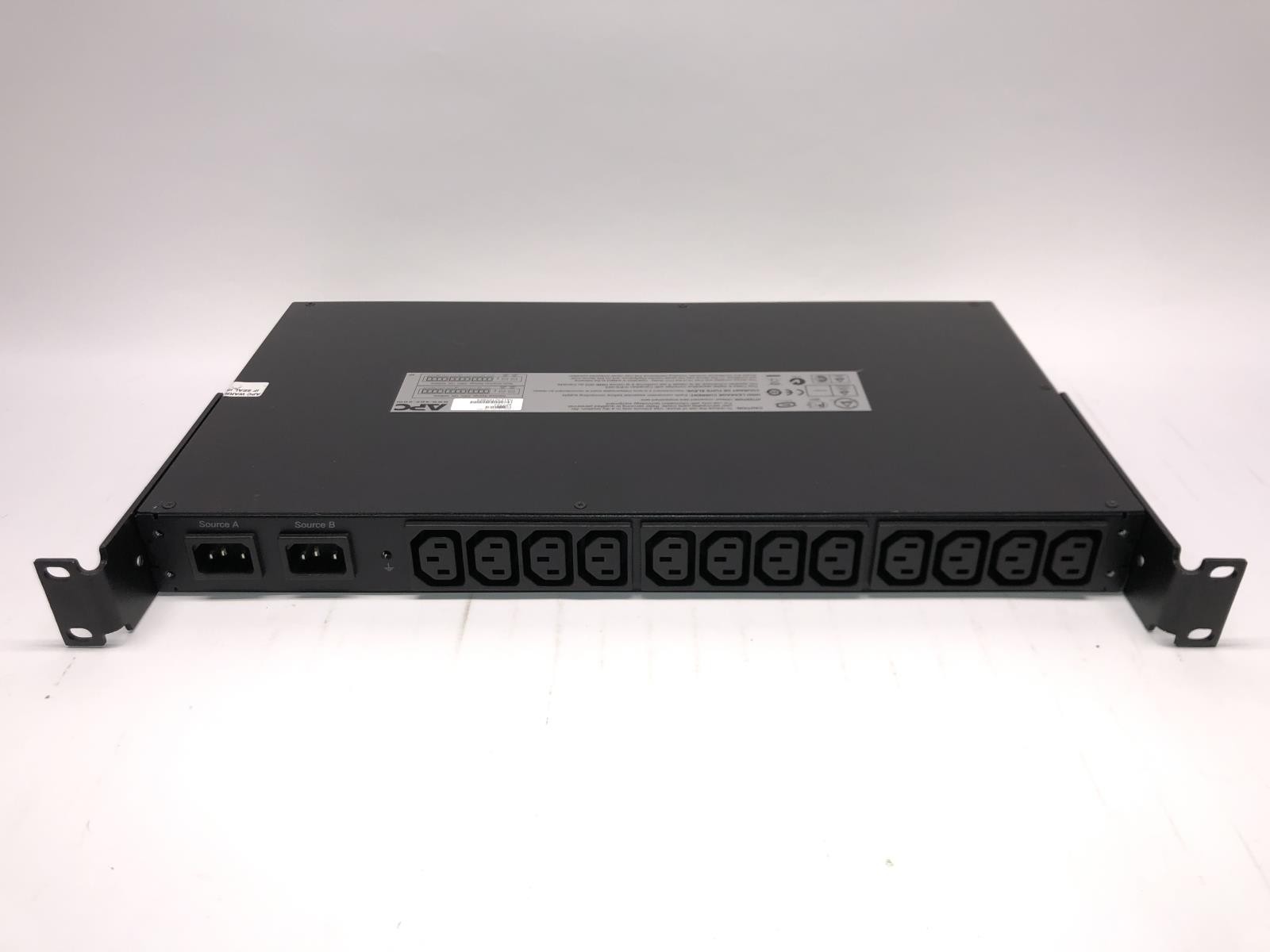 APC AP7721 Automatic Transfer Switch 10A/230V, 12A/208V, C14 IN, (12) C13 OUT
