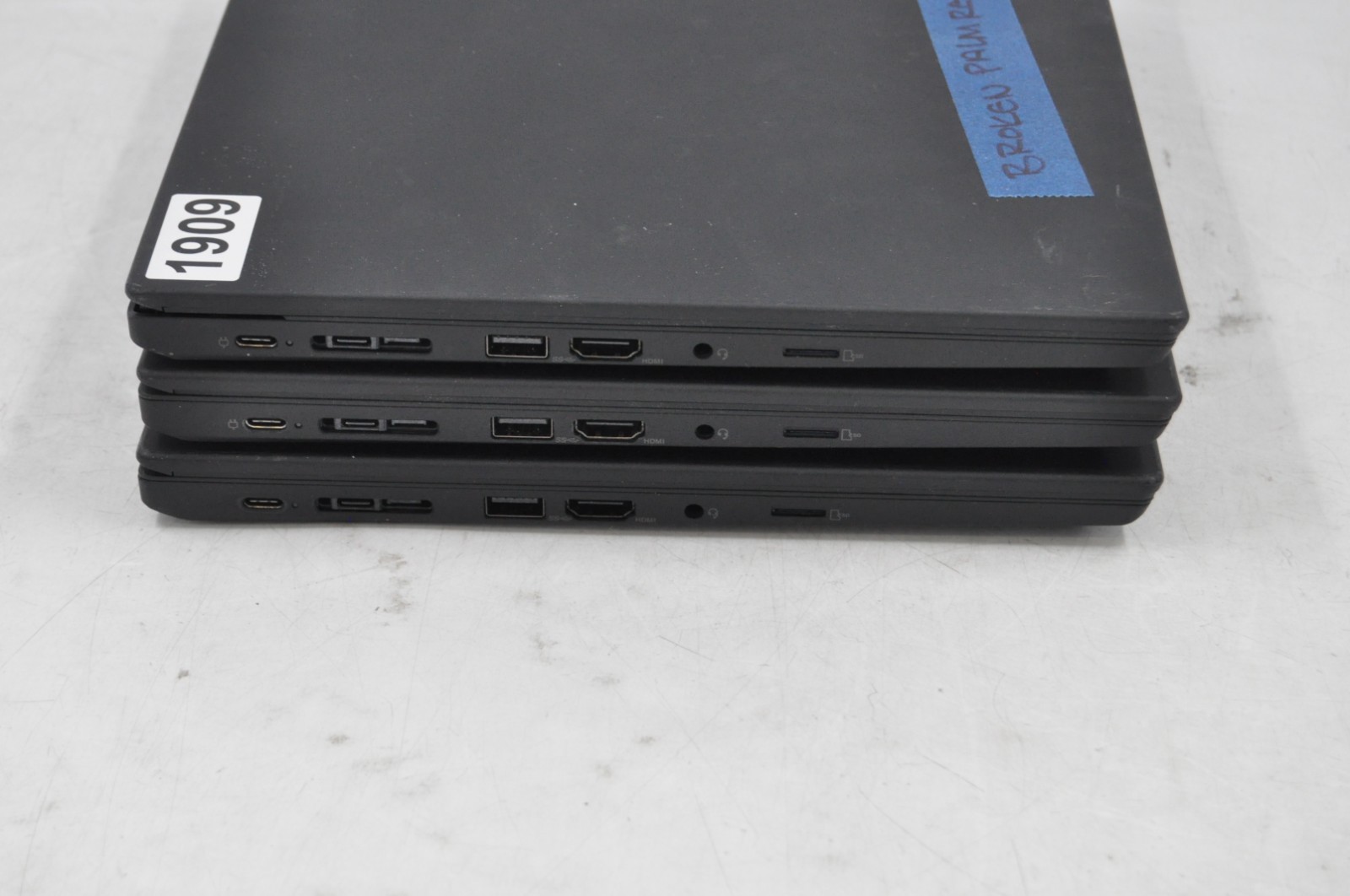 Lot of 3 Lenovo T14 Gen 2 AMD Ryzen 5 PRO 5650U 16GB RAM No SSD #1909